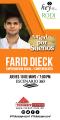  Farid Dieck trae al país la conferencia "Miedo por Sueños"